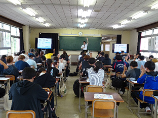 岩手県立農業大学校での知財授業